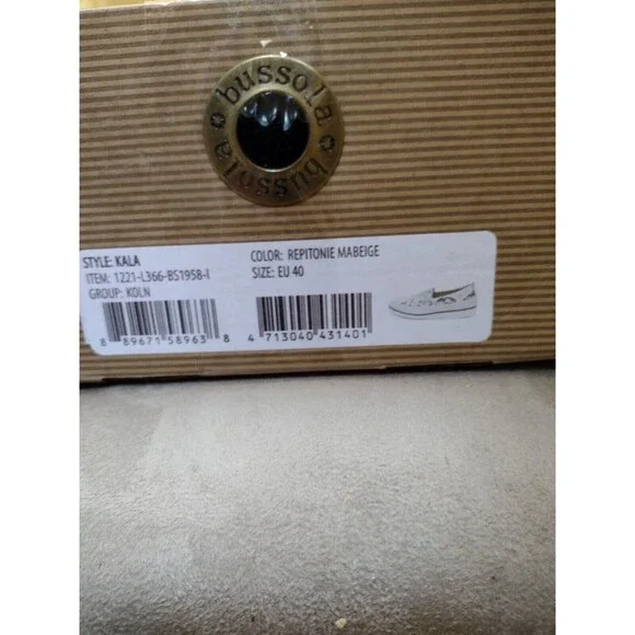 Bussola Comfort Loafer Walking Shoes Size 40 NWB - Picture 10 of 10